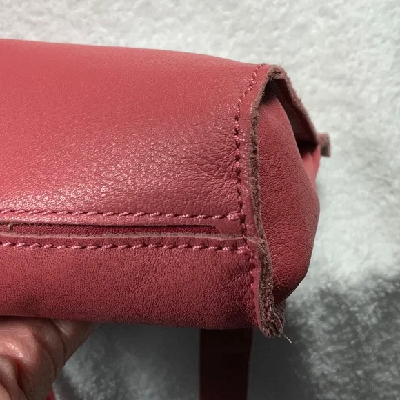 NWOT - Hammitt Small Tony Pink Leather Crossbody Bag - Picture 12 of 16